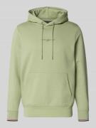 Tommy Hilfiger Regular Fit Hoodie aus Baumwoll-Mix in Mint, Größe L