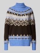 FREE/QUENT Strickpullover mit gerippten Abschlüssen Modell 'Merla' in ...