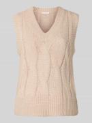 Tom Tailor Regular Fit Pullunder aus Baumwoll-Mix mit Woll-Anteil in T...