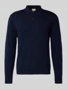 CK Calvin Klein Regular Fit Strickpullover aus Woll-Mix in Marine, Grö...