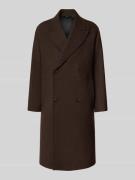 SELECTED HOMME Relaxed Fit Mantel aus Woll-Mix Modell 'SIMON' in Dunke...