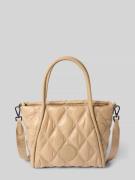 BOGNER Shopper mit Steppnähten Modell 'tirano timea' in Sand, Größe 1