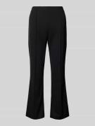 Calvin Klein Womenswear Flared Cut Hose Modell 'PONTE PINTUCK' in Blac...