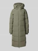 IQ Studio Steppmantel mit Kapuze in Schilf, Größe 34