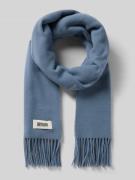 Drykorn Schal aus Wolle-Lanawolle-Mix mit Fransen Modell 'GAZE' in Hel...