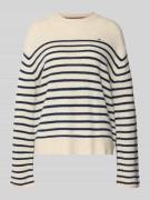 Tommy Hilfiger Regular Fit Strickpullover aus reiner Wolle in Sand, Gr...