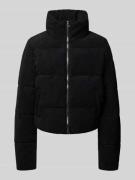 Only Boxy Fit Steppjacke aus Cord Modell 'NEWDOLLY' in Metallic Black,...