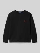 Polo Ralph Lauren Teens Sweatshirt mit Label-Stitching in Black, Größe...