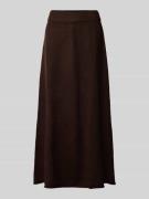 Christian Berg Woman Strickrock mit elastischem Bund in Schoko, Größe ...