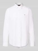 Tommy Hilfiger Regular Fit Freizeithemd aus reiner Baumwolle in Weiss,...