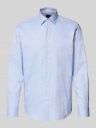 BOSS Regular Fit Businesshemd aus Baumwoll-Mix Modell 'JOE' in Bleu, G...