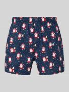 Christian Berg Men Boxershorts im Allover-Look mit elastischem Bund in...