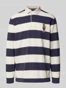 Polo Ralph Lauren Classic Fit Sweatshirt mit Polokragen in Dunkelblau,...