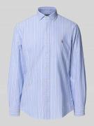 Polo Ralph Lauren Custom Fit Freizeithemd mit Label-Stitching in Bleu,...