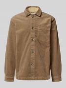 Lindbergh Modern Fit Hemdjacke mit Brusttasche Modell 'Superflex' in S...