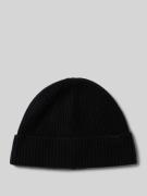 BOSS Mütze aus Woll-Kaschmir-Mix Modell 'FILIPPO' in Black, Größe 1