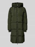 MOS MOSH Daunenmantel mit Kapuze Modell 'Nova' in Dunkelgruen, Größe S