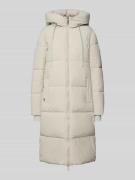 MOS MOSH Steppmantel mit Kapuze Modell 'Ollie' in Hellgrau, Größe L