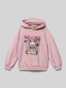 s.Oliver RED LABEL Regular Fit Hoodie aus Baumwoll-Mix in Mauve, Größe...