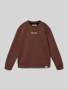 Garcia Sweatshirt mit gerippten Abschlüssen in Hazel, Größe 140