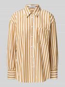 Mango Regular Fit Hemdbluse mit Brusttasche Modell 'JAGUAR' in Beige, ...