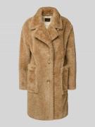 BOSS Orange Regular Fit Teddy-Mantel mit großen Taschen Modell 'CATEDY...