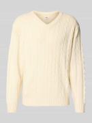 Redefined Rebel Strickpullover mit gerippten Abschlüssen Modell 'PELLE...