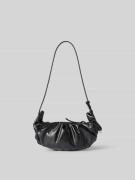 Diesel Shoulder Bag mit Raffungen in Black, Größe 1