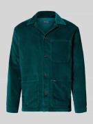 Polo Ralph Lauren Hemdjacke mit Reverskragen in Dunkelgruen, Größe L