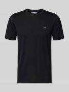 Antony Morato T-Shirt mit Label-Detail in Black, Größe M