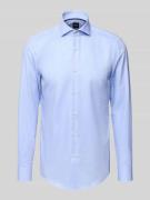 BOSS Slim Fit Businesshemd aus reiner Baumwolle Modell 'HANK' in Bleu,...