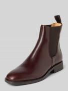 Gant Chelsea Boots aus Leder mit Label-Detail Modell 'Fayy' in Dunkelb...