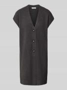 Christian Berg Woman Regular Fit Strickweste mit Woll-Anteil und V-Aus...