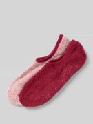 camano Sneakersocken mit Stretch-Anteil im 2er-Pack in Hellrosa, Größe...