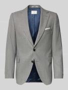Carl Gross 2-Knopf-Sakko mit Reverskragen Modell 'Franz' in Hellgrau, ...