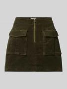 Tommy Hilfiger Ausgestellter Mini-Rock aus Baumwoll-Mix in Khaki, Größ...