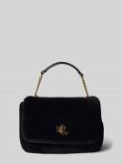 Lauren Ralph Lauren Handtasche aus Schafsleder mit Kunstfell in Black,...