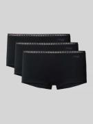 Sloggi Pants mit Label-Print im 3er-Pack Modell 'GO Crush' in Black, G...