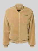 Pegador Bomberjacke aus Teddyfell in Sand, Größe L