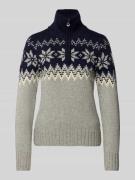Dale of Norway Norwegerpullover aus Woll-Mix Modell 'Myking' in Marine...