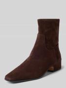 Steve Madden Stiefeletten aus echtem Leder Modell 'Dusty' in Schoko, G...