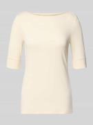Lauren Ralph Lauren T-Shirt mit Rundhalsausschnitt Modell 'JUDY' in Ec...