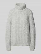 Smith and Soul Relaxed Fit Rollkragenpullover mit Alpaka-Anteil in Hel...