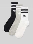 adidas Originals Socken mit Logo im 3er-Pack in Weiss, Größe 40-42