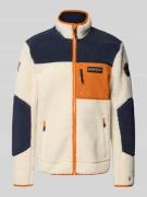 Napapijri Fleecejacke mit Reißverschlusstaschen Modell 'YUPIK' in Offw...
