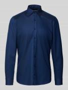 OLYMP Level Five Body Fit Businesshemd mit Kentkragen in Marine, Größe...
