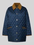 Barbour Regular Fit Steppjacke mit Cord-Besatz Modell 'MODERN LIDDESDA...