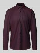 OLYMP Level Five Body Fit Businesshemd mit Kentkragen in Bordeaux, Grö...