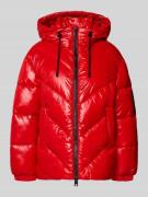 Marc Cain Regular Fit Steppjacke mit Zweiwege-Reißverschluss in Rot, G...
