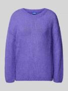 Hugo Blue Relaxed Fit Strickpullover mit Alpaka-Anteil Modell 'SLOOKIN...